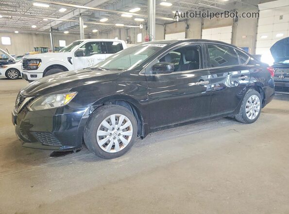 3N1AB7APXJY340205 2018 NISSAN SENTRA Black Rear left