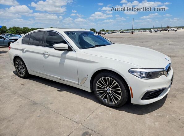 WBAJA9C59JB253480 2018 BMW 5 SERIES White Вид спереду