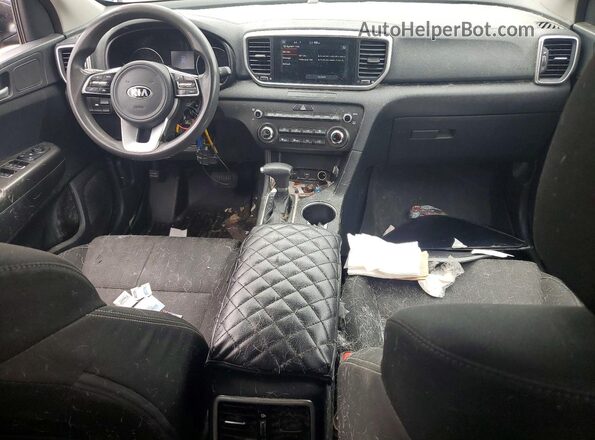 KNDPM3AC8L7749492 2020 KIA SPORTAGE Black Սարքավորումների վահանակի տեսք