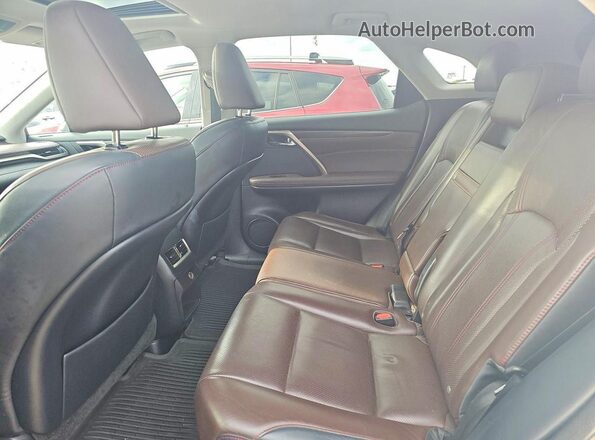 2T2BZMCA7HC055844 2017 LEXUS RX White Вид салону спереду
