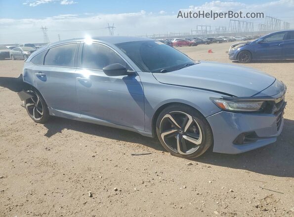 1HGCV1F31MA093246 2021 HONDA ACCORD Gray Դիմացի տեսք