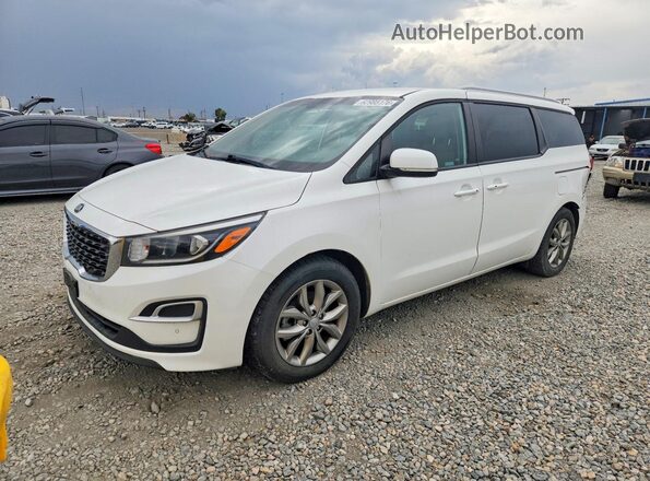 KNDMB5C18K6515163 2019 KIA SEDONA Белый Задняя левая четверть