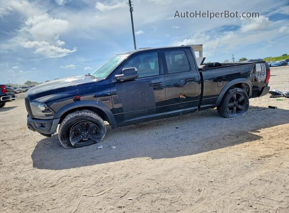 1C6RR6GT1KS622749 2019 RAM 1500 Black უკანა მარცხენა