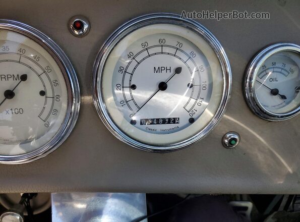 34CPH1046 1934 CHEVROLET OTHER Tan ხელსაწყოთა პანელის ხედი