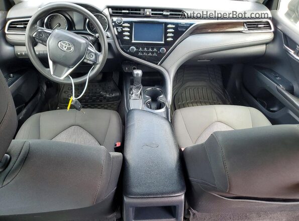 JTNB11HK0J3011660 2018 TOYOTA CAMRY Blue ხელსაწყოთა პანელის ხედი
