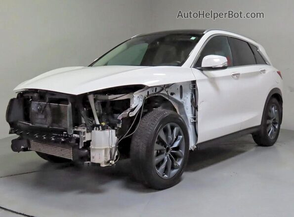 3PCAJ5M32KF132328 2019 INFINITI QX50 White Հետևի աջ