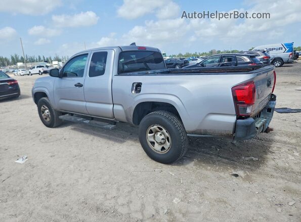 5TFRX5GN4KX149734 2019 TOYOTA TACOMA Silver Հետևի աջ