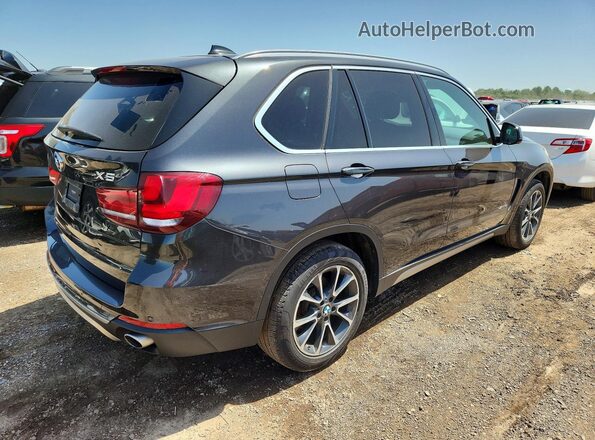 5UXKR0C3XH0V77052 2017 BMW X5 Черный Передняя правая четверть