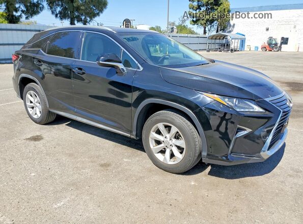 2T2ZZMCA6GC017907 2016 LEXUS RX Black Front view