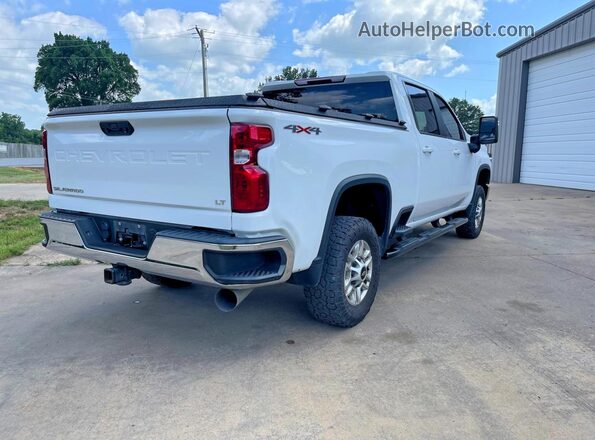 2GC4YNEYXN1230372 2022 CHEVROLET SILVERADO White Front view