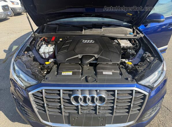 WA1LXAF72MD014929 2021 AUDI Q7 Синий Вид панели приборов
