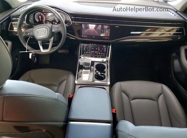 WA1EVBF18SD028198 2025 AUDI Q8 Blue Vista del cuadro de instrumentos