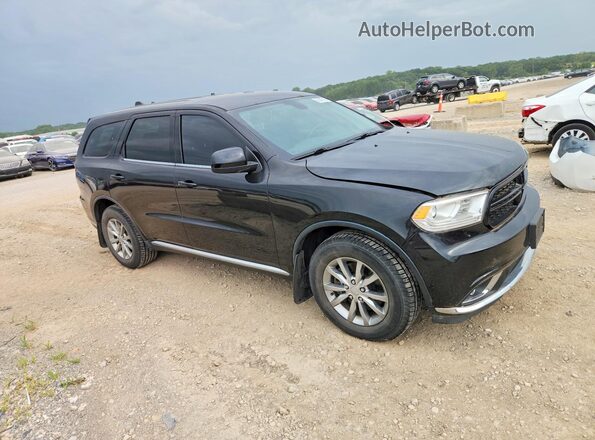 1C4RDJFG8GC442393 2016 DODGE DURANGO Черный Вид спереди