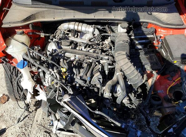 KM8K33A57LU462964 2020 HYUNDAI KONA Red Շարժիչի բաժամունքի տեսք