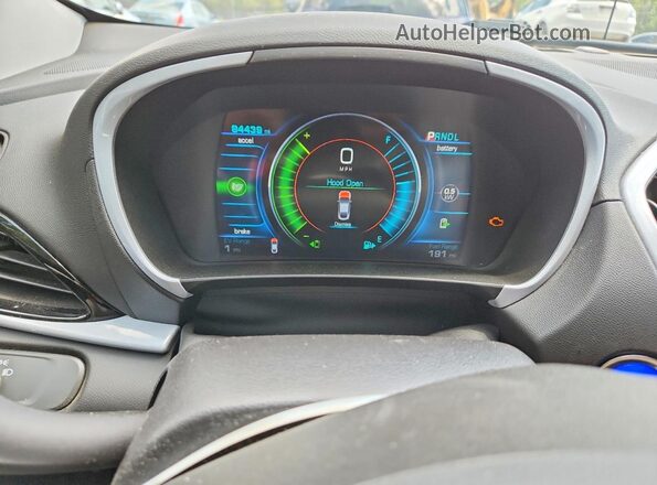 1G1RC6S50HU167434 2017 CHEVROLET VOLT Gray უკანა სავარძლების ხედი