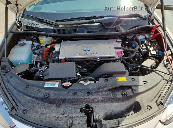 JTDBVRBD4GA000554 2016 TOYOTA MIRAI White Սալոնի հետևի տեսք