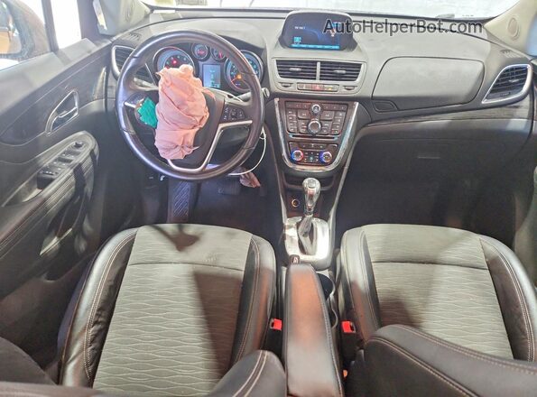 KL4CJBSB4GB569754 2016 BUICK ENCORE Tan Սարքավորումների վահանակի տեսք