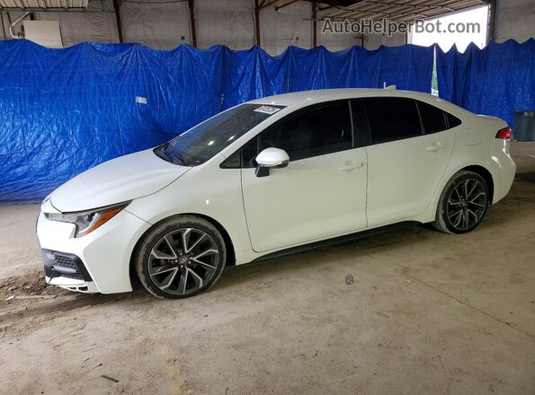 JTDS4RCE0LJ029652 2020 TOYOTA COROLLA White Rear left