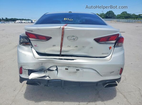 5NPE34AF2JH641145 2018 HYUNDAI SONATA Silver Vista interior delantera