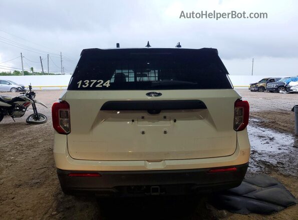1FM5K8ABXPGB55764 2023 FORD EXPLORER White Vista interior delantera