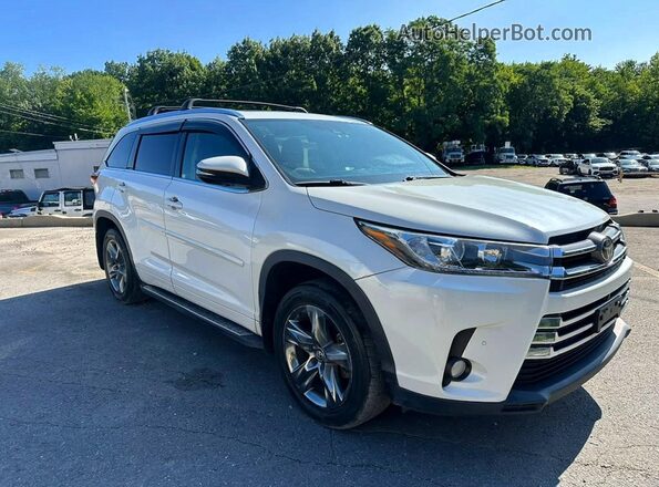 5TDDZRFH9JS890764 2018 TOYOTA HIGHLANDER White Vista frontal