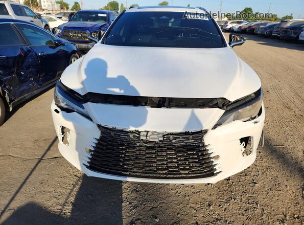 JTJCHMAA0S2033170 2025 LEXUS RX White Вид ззаду