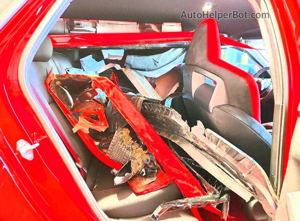 JHMFL5G40TX000551 2026 HONDA CIVIC Red Widok wnętrza z tyłu