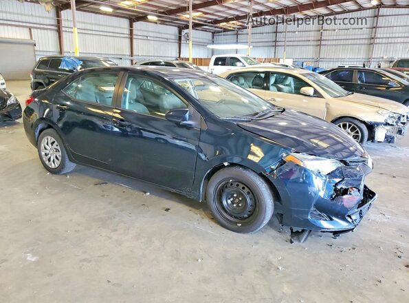 2T1BURHE6KC185813 2019 TOYOTA COROLLA Blue Vista frontal