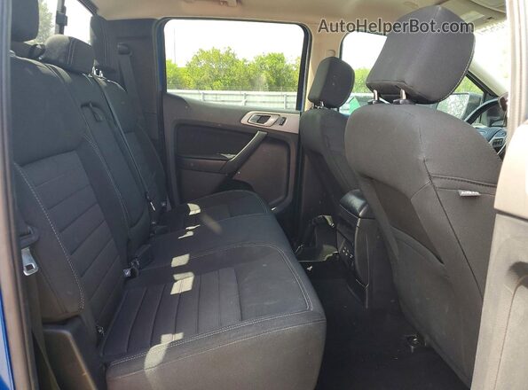 1FTER4EH1KLA86695 2019 FORD RANGER Blue უკანა სავარძლების ხედი