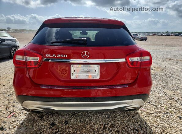 WDCTG4EB5GJ240122 2016 MERCEDES-BENZ GLA-CLASS Red წინა სალონის ხედი