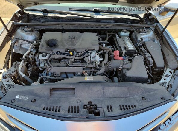 JTNB11HK9J3051459 2018 TOYOTA CAMRY Серебряный Вид подкапотного пространства