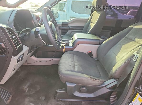 1FTEW1CP1JKC62893 2018 FORD F150 Black Widok deski rozdzielczej
