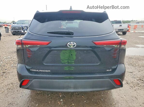 5TDGZRAH1MS039907 2021 TOYOTA HIGHLANDER Черный Вид салона спереди