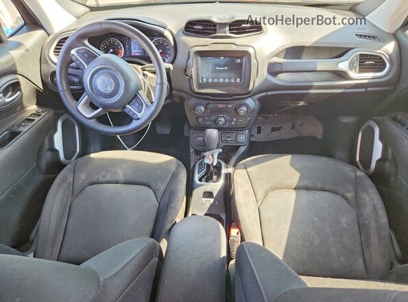 ZACCJBAB9JPH42849 2018 JEEP RENEGADE Черный Вид щитка приборов