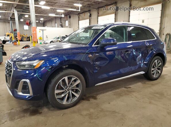 WA1EAAFY0P2008758 2023 AUDI Q5 Blue Rear left