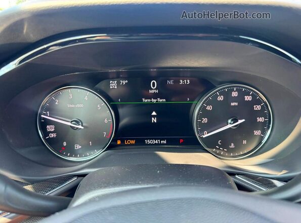 LRBFZPR49MD062069 2021 BUICK ENVISION Black Widok deski rozdzielczej