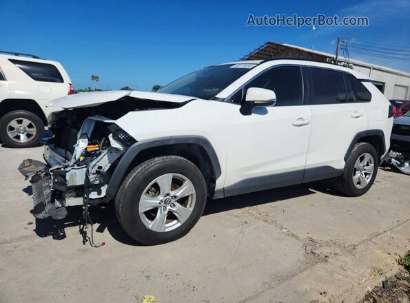 JTMW1RFV6KJ006168 2019 TOYOTA RAV4 White Հետևի ձախ