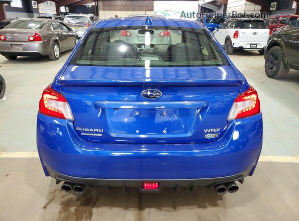 JF1VA1N67G8814184 2016 SUBARU WRX Blue Front interior view
