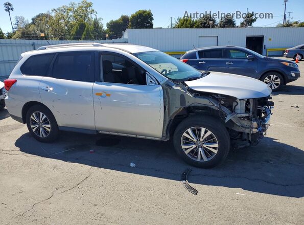 5N1DR2MN1HC608544 2017 NISSAN PATHFINDER Silver Вид спереду