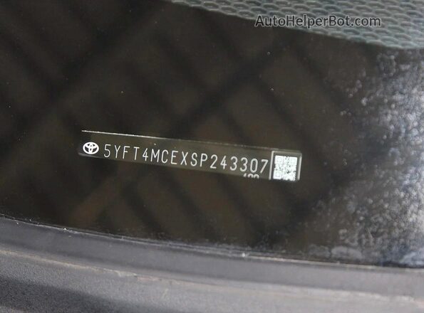 5YFT4MCEXSP243307 2025 TOYOTA COROLLA Blue Widok wnętrza z tyłu