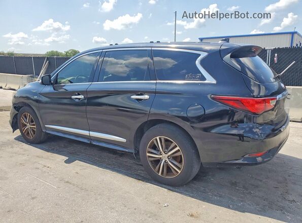 5N1DL0MN9JC503505 2018 INFINITI QX60 Black Հետևի աջ