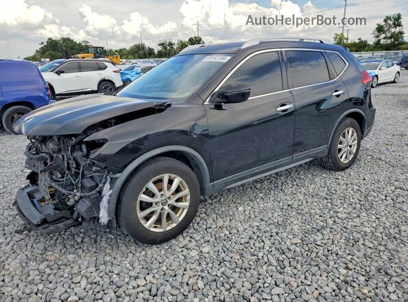 KNMAT2MT9HP516193 2017 NISSAN ROGUE Black Задня ліва чверть