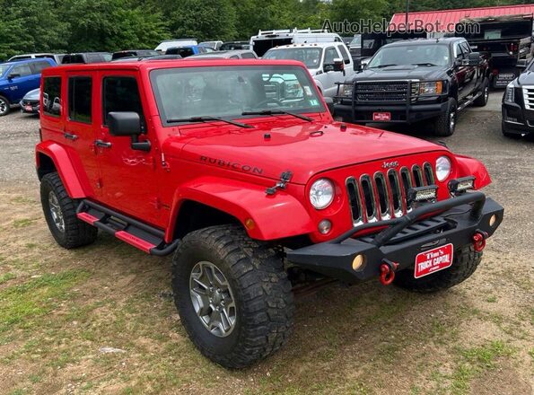 1C4BJWFG2GL182208 2016 JEEP WRANGLER Red უკანა მარცხენა
