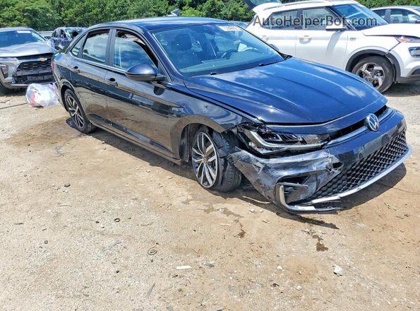 3VW7X7BU1SM014666 2025 VOLKSWAGEN JETTA Black Դիմացի տեսք