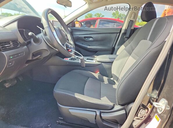 3N1AB8CV5SY257932 2025 NISSAN SENTRA Black წინა პანელის ხედი