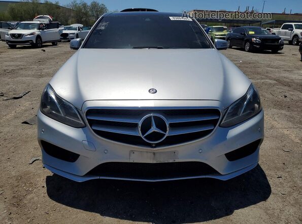 WDDHF5KB7GB228594 2016 MERCEDES-BENZ E-CLASS Silver Rear view