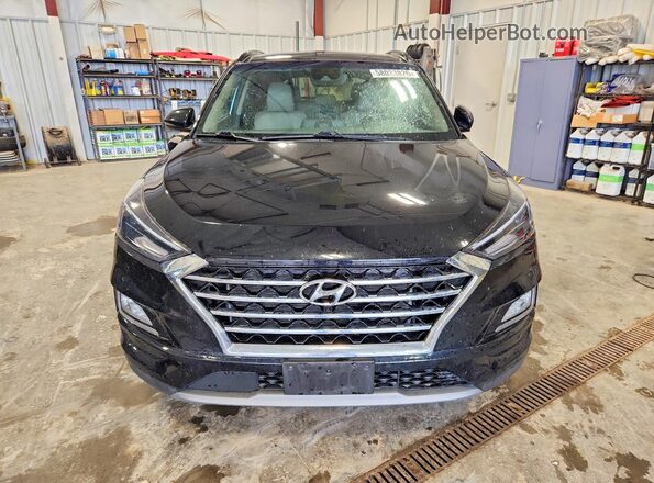 KM8J3CAL5MU316624 2021 HYUNDAI TUCSON Black Вид ззаду
