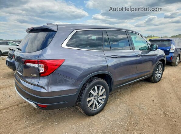 5FNYF6H53KB045801 2019 HONDA PILOT Silver Передня права чверть