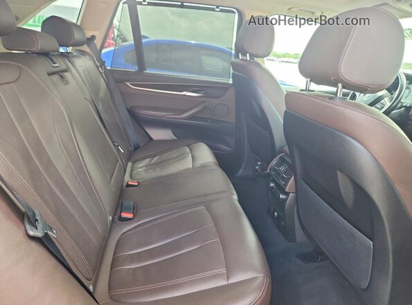 5UXKT0C57G0S78474 2016 BMW X5 Blue Շարժիչի բաժամունքի տեսք