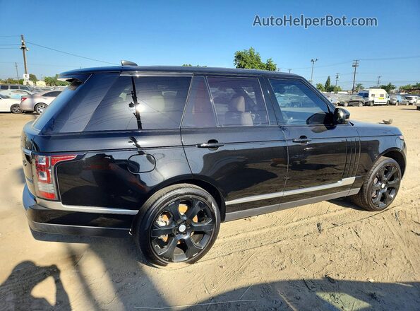 SALGS2FE2HA363583 2017 LAND ROVER RANGE Black წინა მარჯვენა